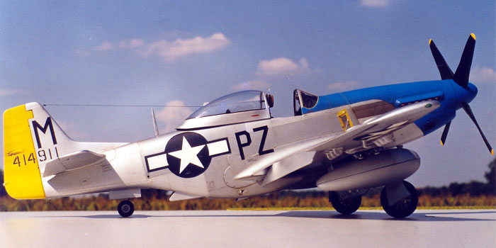 P-51D Mustang by Helmut Scherer (Trumpeter 1/24)